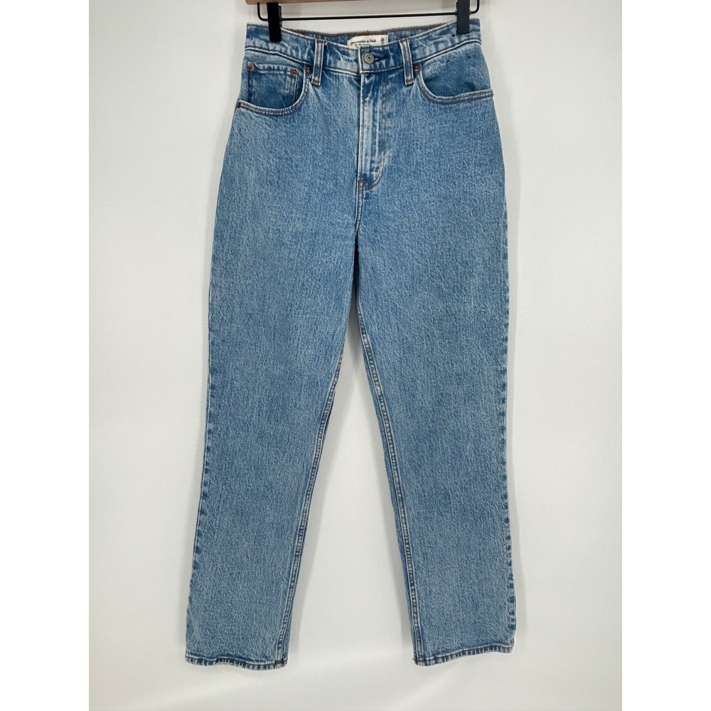 Abercrombie & Fitch Curve Love The '90s Straight Ultra High-Rise Women's 26/2s‎